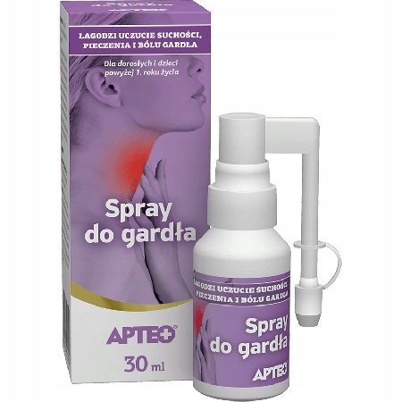 Spray do gardła APTEO gardło 30 ml