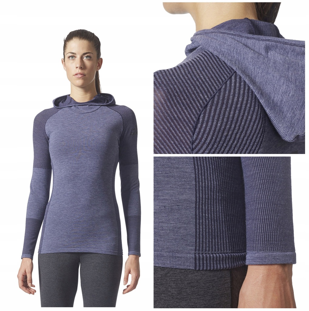 Adidas ClimaHeat Wool koszulka biegowa damska - XS