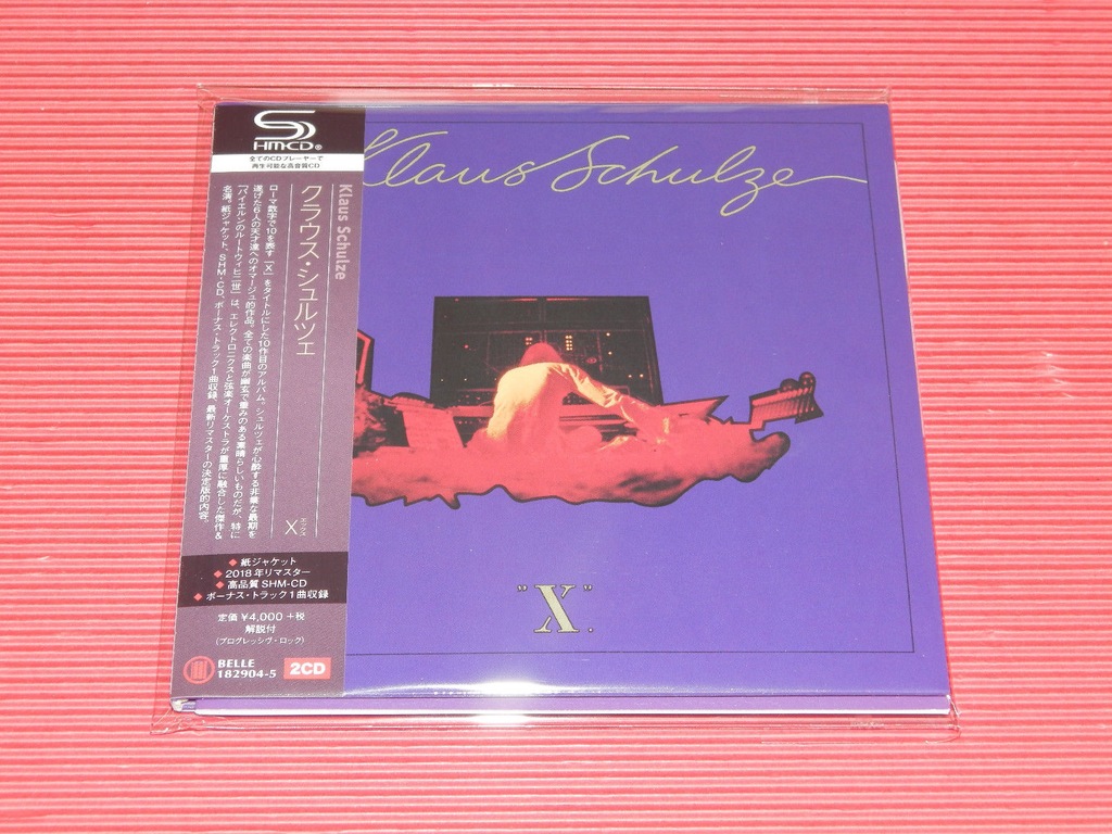 Klaus Schulze X `78 -2x SHM-CD JAPAN Mini Lp bonus