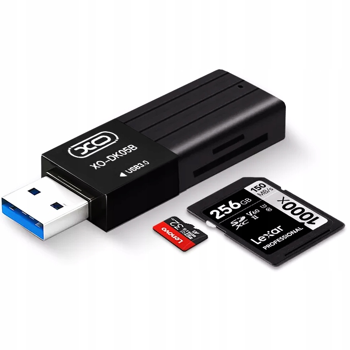 Купить XO АДАПТЕР SD КАРТРИДЕР MICROSD TF 2IN1 USB 3.0: отзывы, фото, характеристики в интерне-магазине Aredi.ru