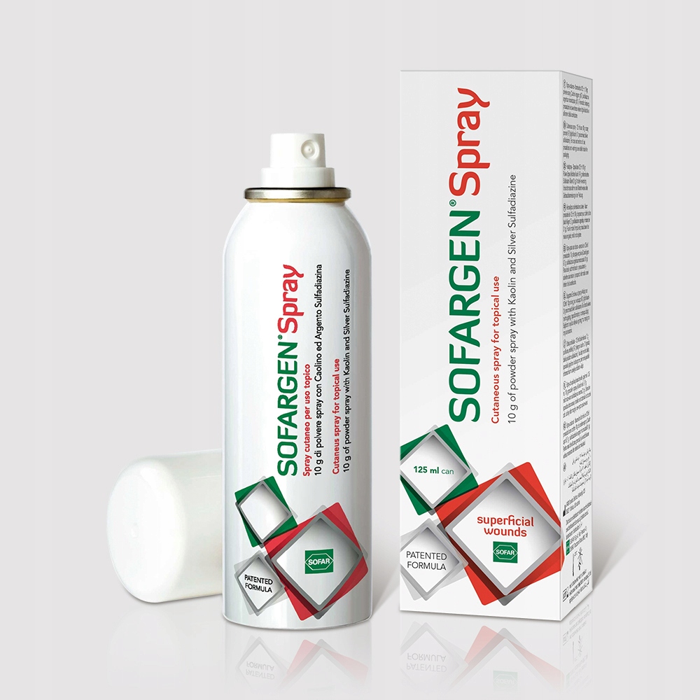Sofargen Spray 125 ml preparat na otarcia