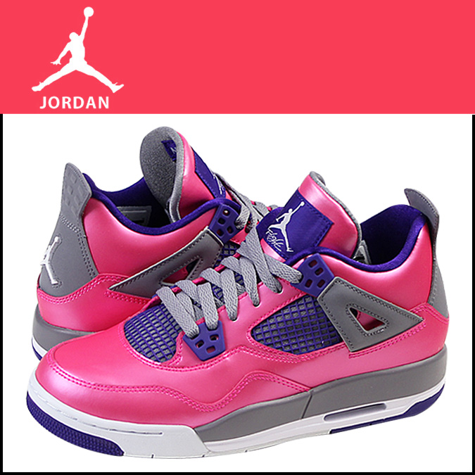 Jordan 4 pink sales foil