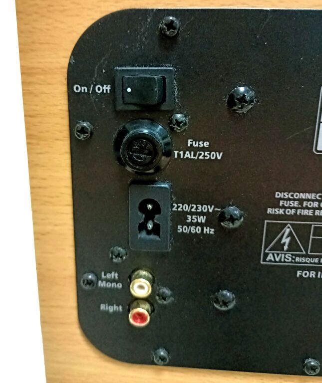 JAMO E3.SUB.1 SUBWOOFER AKTYWNY 10817791737 oficjalne archiwum Allegro