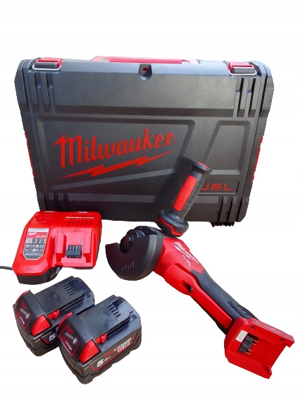 Milwaukee szlifierka kątowa M18 FSAG 125 ZESTAW XL