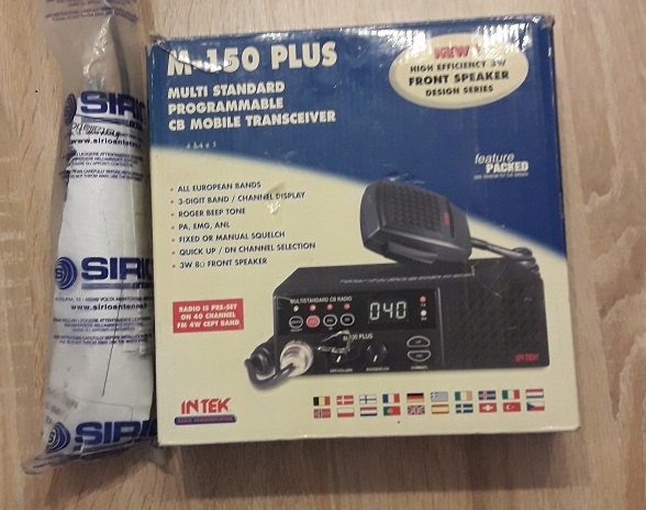 CB Radio INTEK M150 plus z anteną