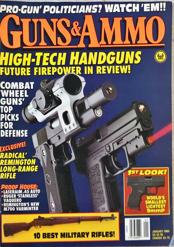 GUNS & AMMO JANUARY 1994