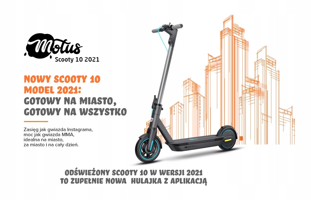  Электросамокат Motus Scooty 10 2021 35км/ч: отзывы, фото и .