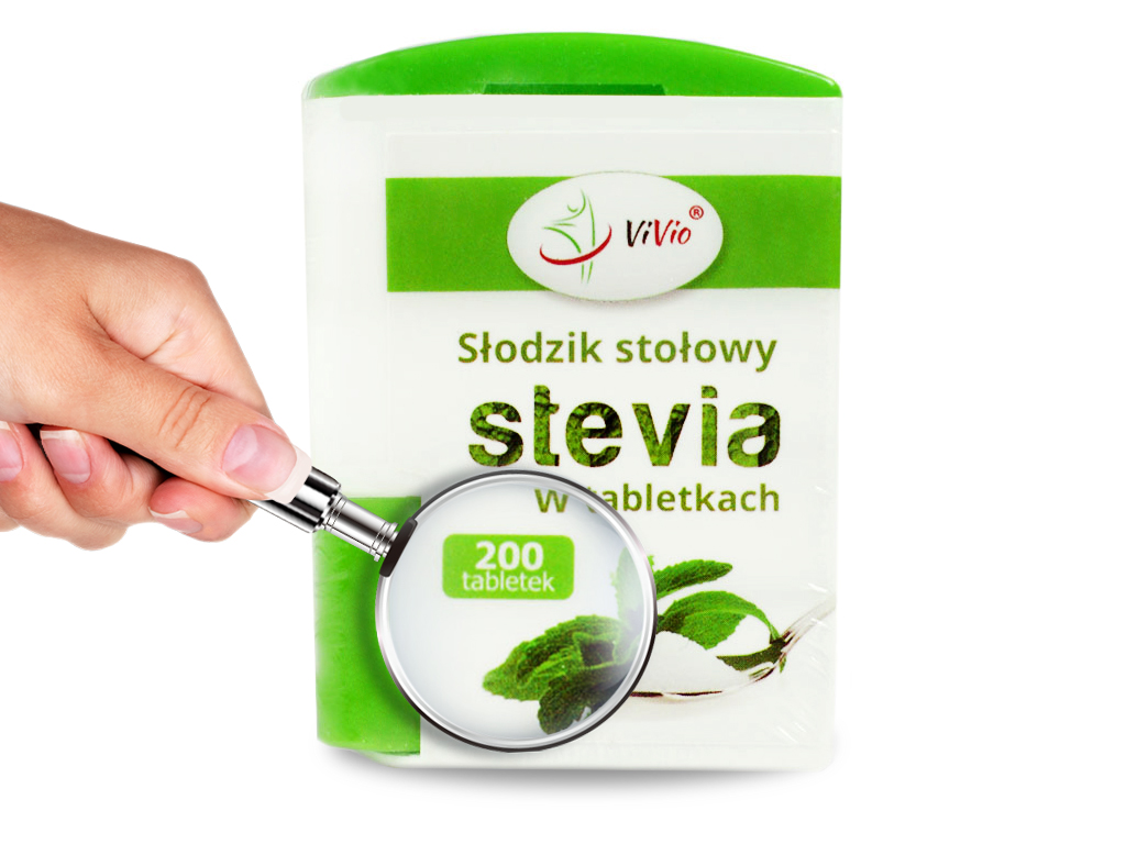 STEVIA, STEWIA SŁODZIK 200 tabletek