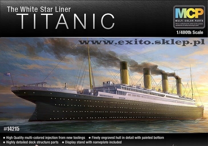 ACADEMY 14215 - 1:400 Titanic The White Star Liner