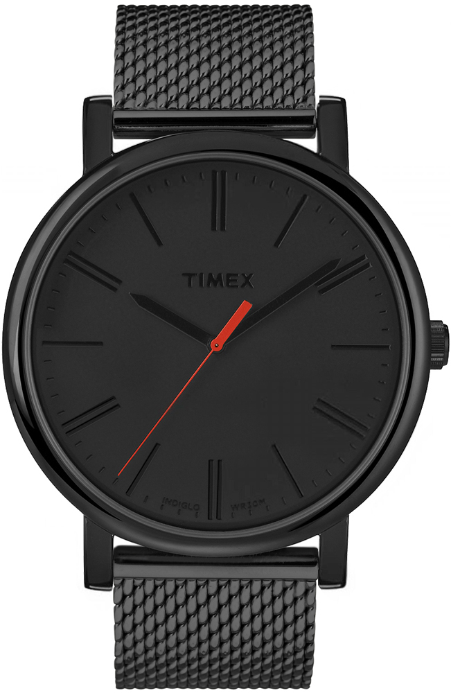 ZEGAREK CZARNY TIMEX T2N794M + INSTRUKCJA