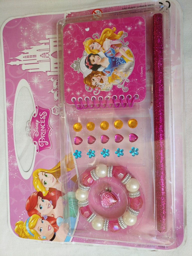 Zestaw dla dziewczynki, Disney Princess ozdoby