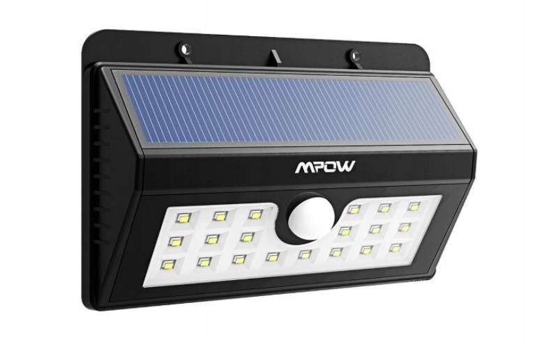 LAMPKA LED SOLARNA MPOW Z CZUJUNIKIEM RUCHU - AL