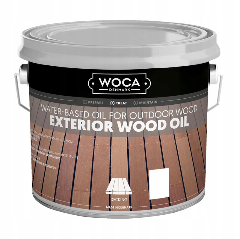 WOCA OLEJ NA TARAS EXTERIOR WOOD OIL TEAK 2,5 8247778957