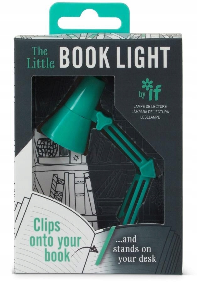 THE LITTLE BOOK LIGHT LAMPKA DO KSIĄŻKI MIĘTOWA