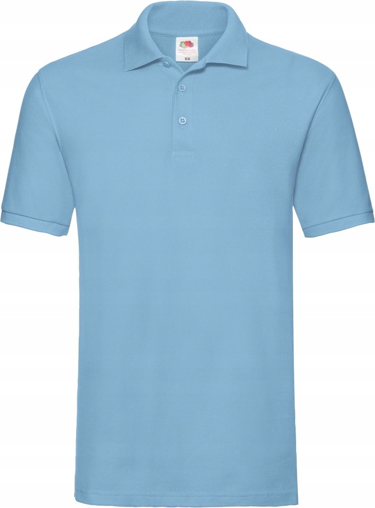 Koszulka Polo męska Fruit 65/35 SKY BLUE XL