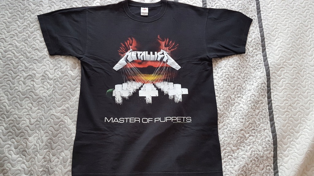 Koszulka zespołu Metallica - Master of Puppets L