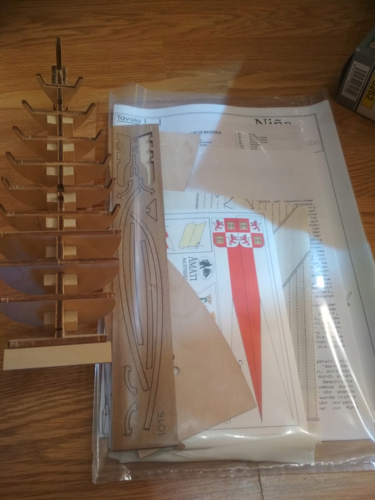 Купить Нина 1492 1:65 Деревянная модель флота Колумба: отзывы, фото, характеристики в интерне-магазине Aredi.ru
