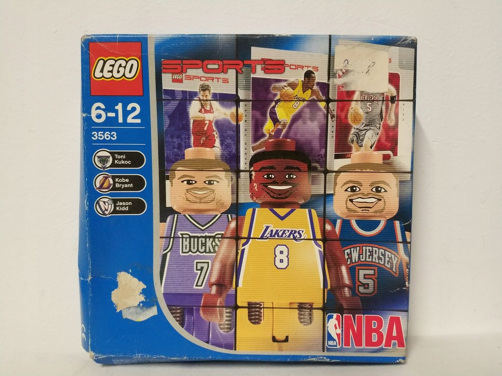 UNIKAT 3563 Lego NBA Kobe Bryant Lakers MISB nowy
