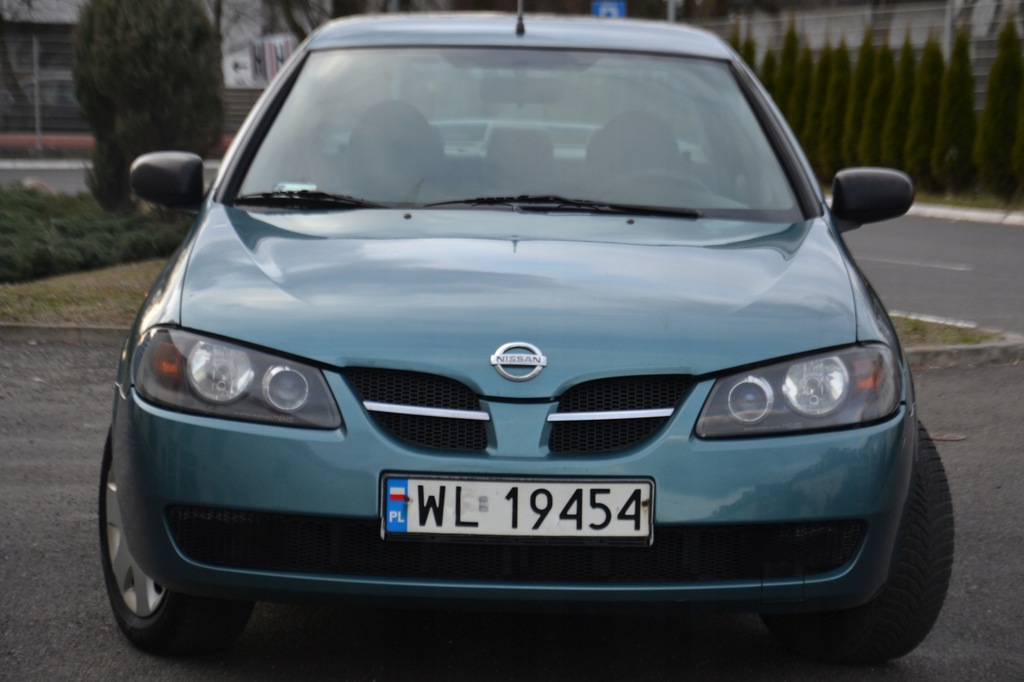 Nissan Almera 1.5 Benzyna 2003 z Klimatyzacją 7915133873