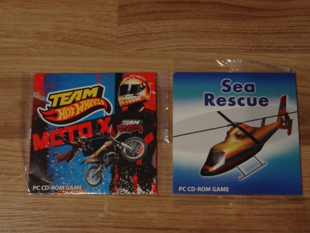 2xCD gra Hot Wheels Motor Helikopter gra dalej