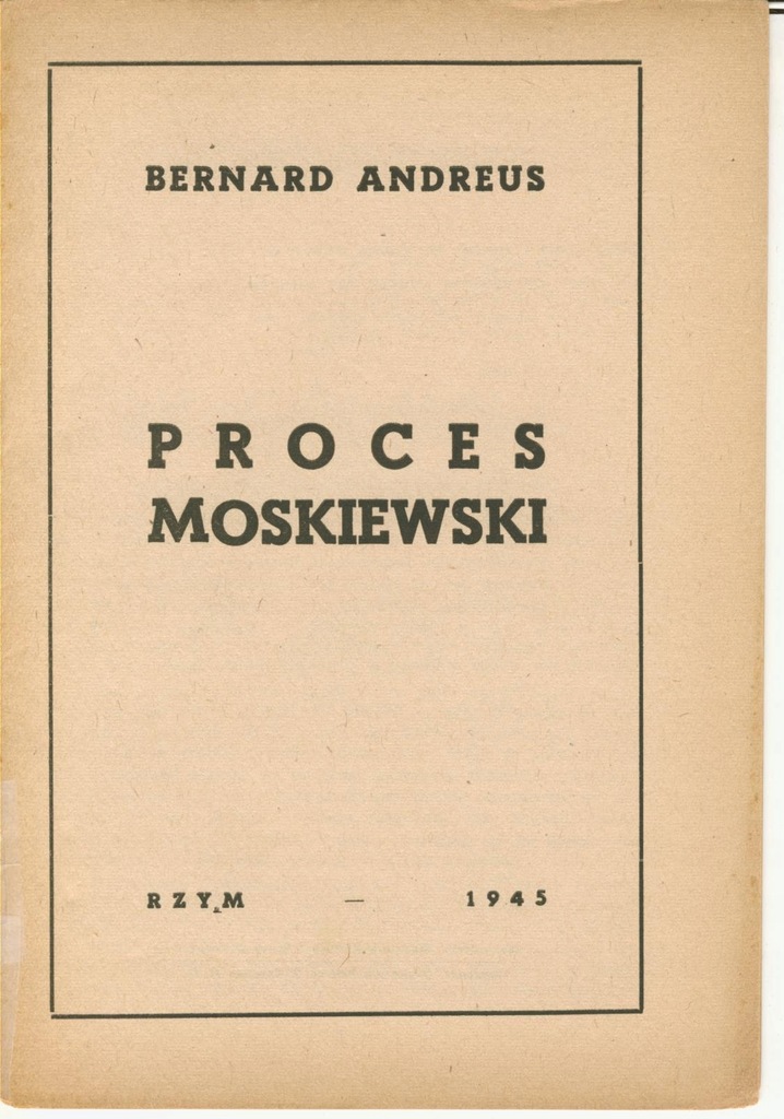 Jerzy Niezbrzycki - Proces Szesnastu, 1945 r.