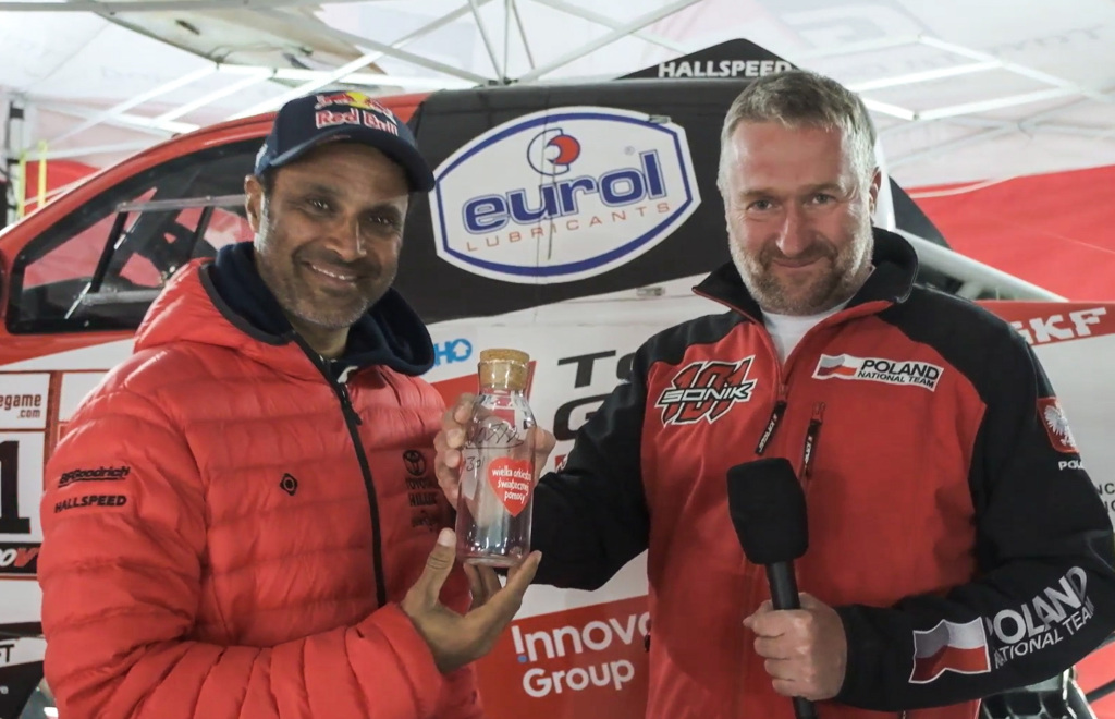 Dakar - piach pustyni i podpis Nasser Al-Attiyah