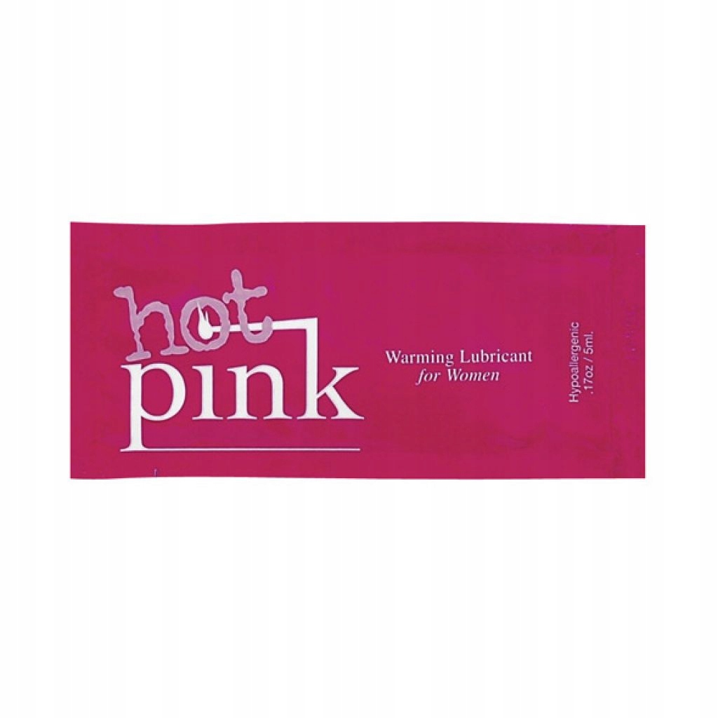Lubrykant rozgrzewający - Pink Hot Pink Warming Lu
