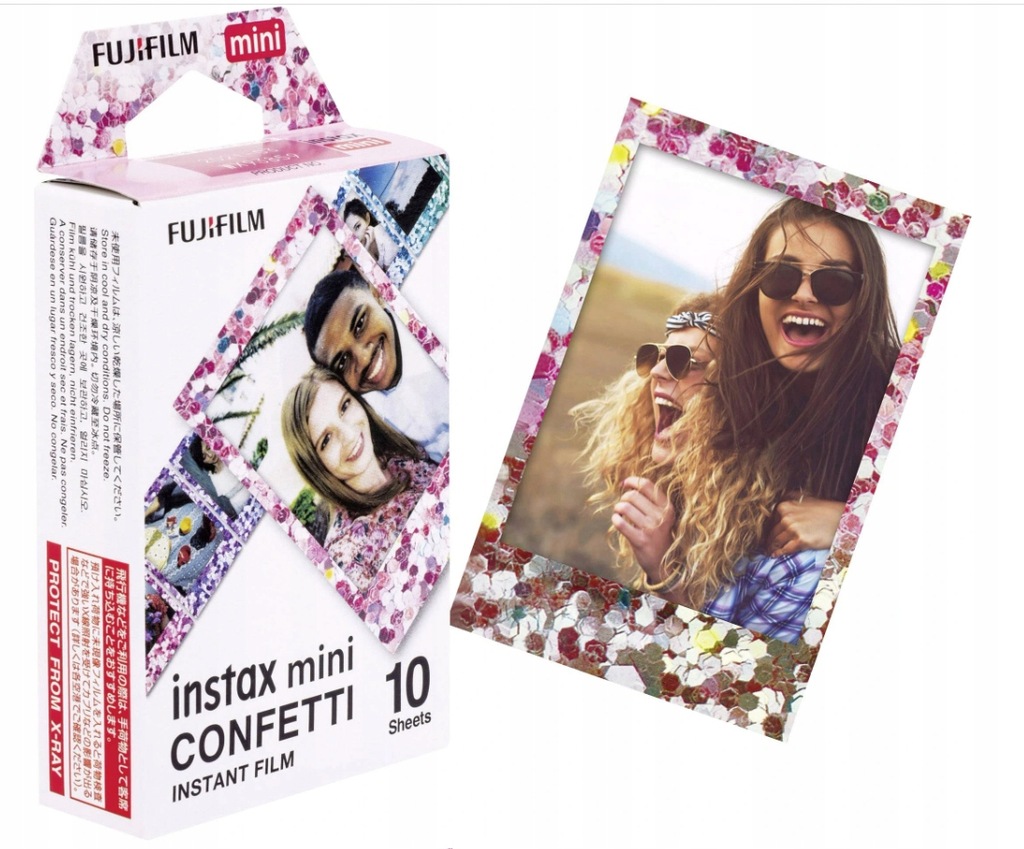 FUJIFILM Instax Mini 10 Confetti Wkład na 10 zdjęć