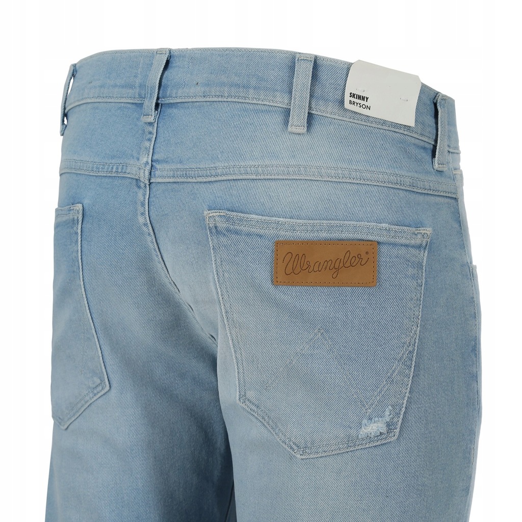 WRANGLER BRYSON SKINNY STAYIN LIGHT JEANSY 34/32