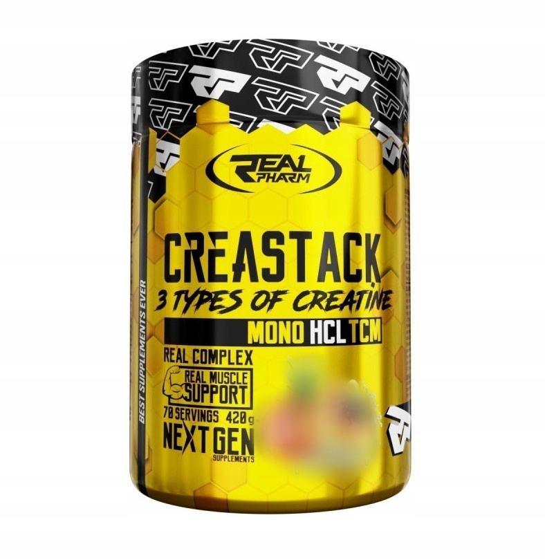 Real Pharm Crea Stack 420g Kreatyna cytryna