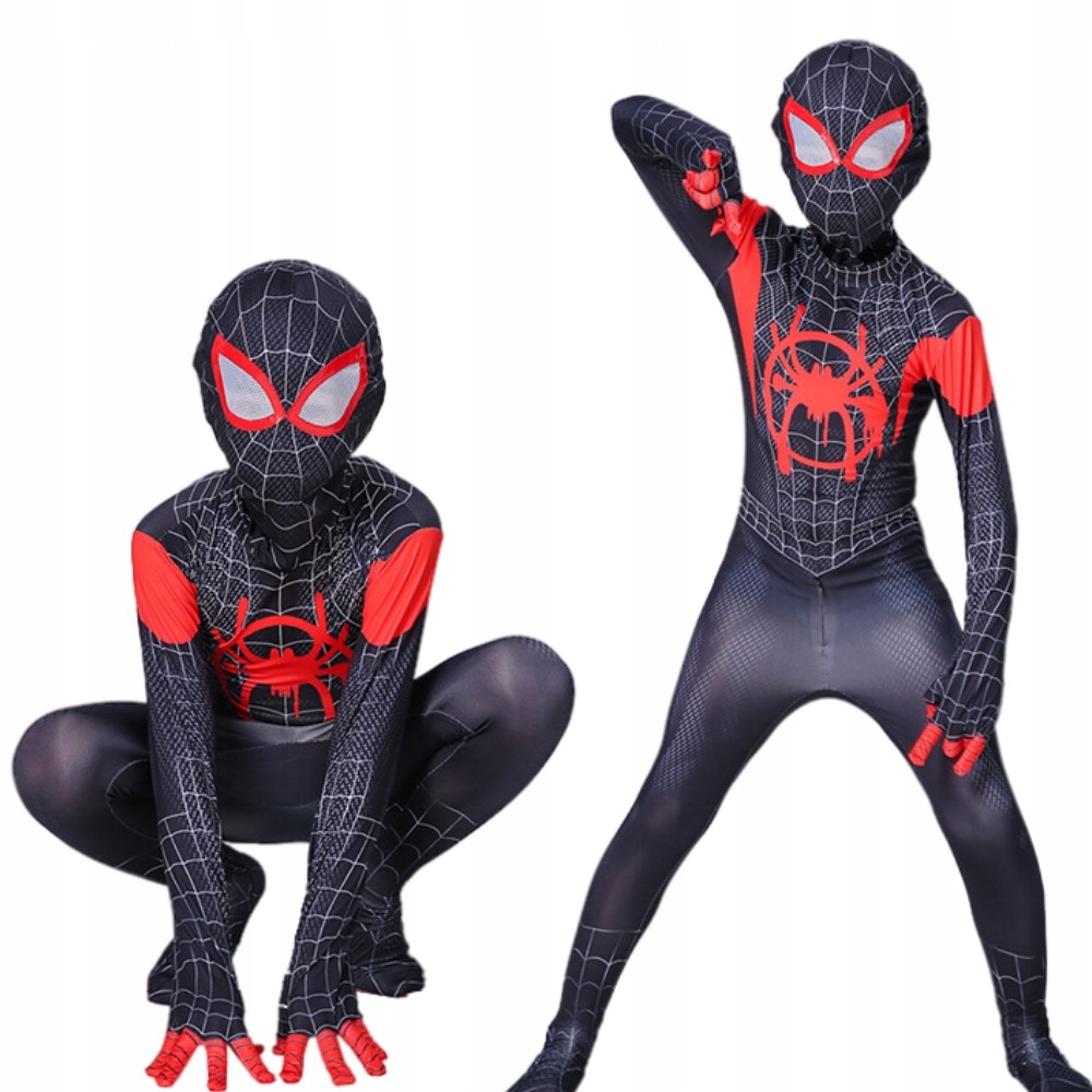 Spiderman dla dzieci Strój Przebranie Kostium