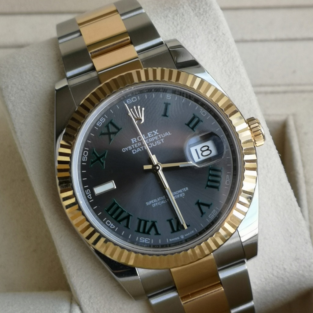 Rolex Datejust41 Wimbledon Gold/Steel KRUK 11/2019