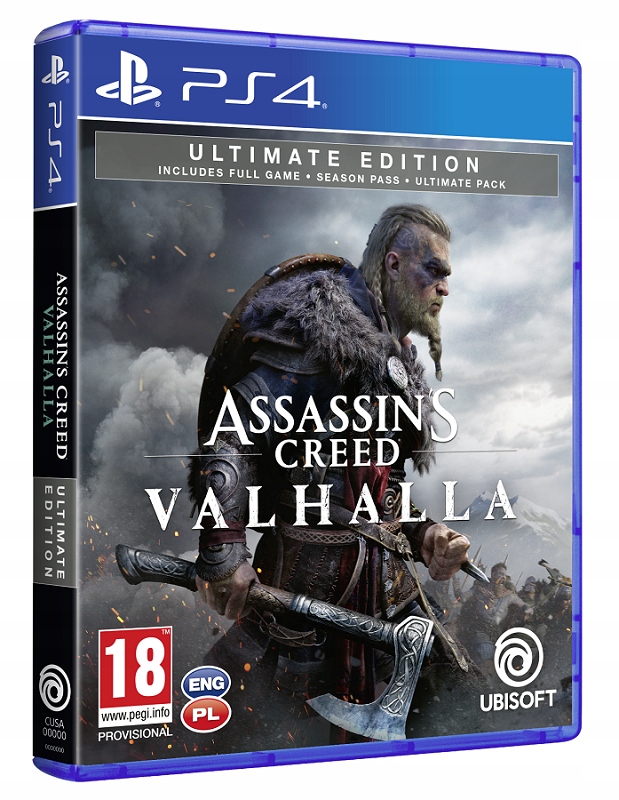 Assassin's Creed Valhalla Ultimate Edition PL PS4