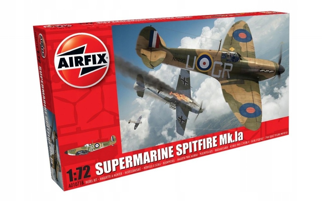 Airfix 01071B Supermarine Spitfire MkIa 1:72