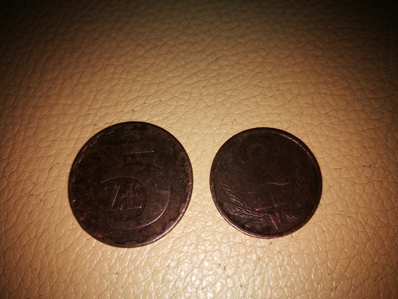 Monety 5zł i 2zł 1982 i 1980