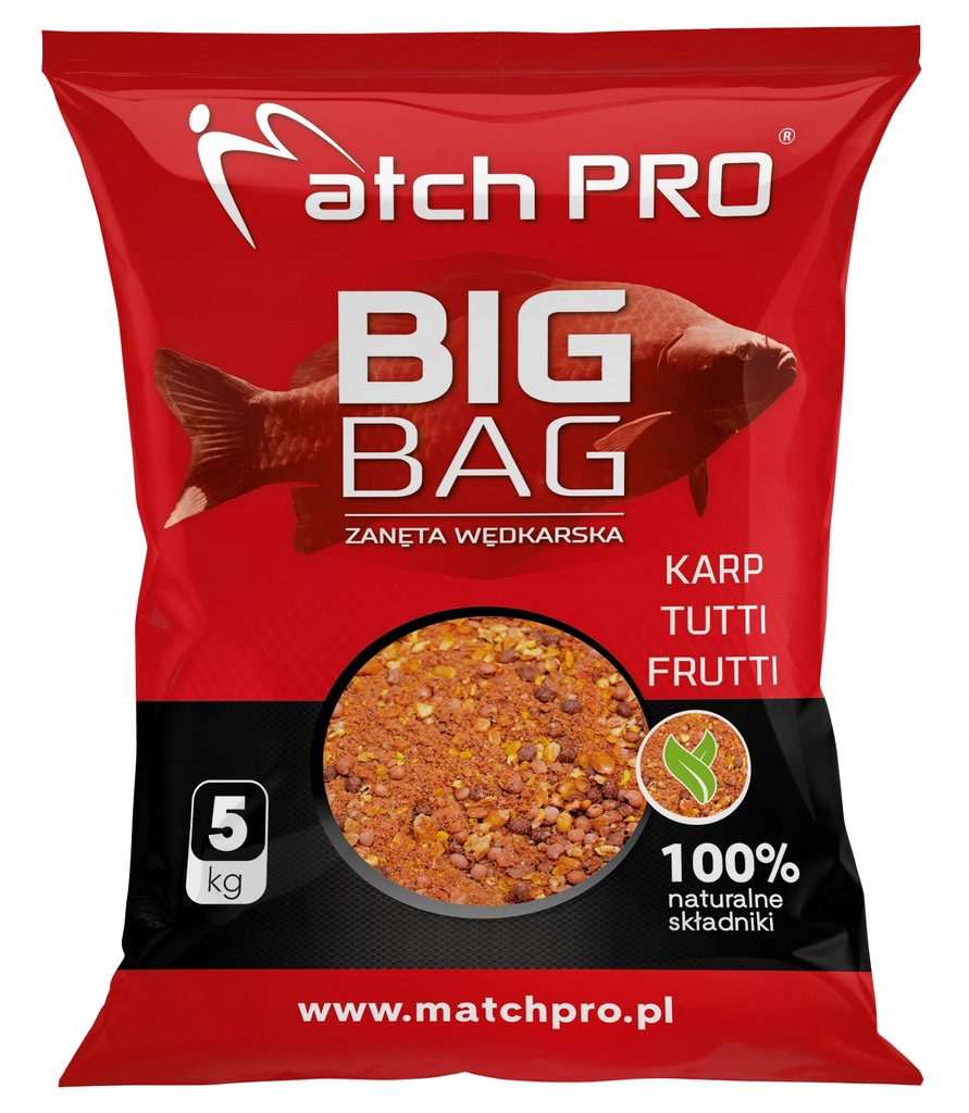 BIG BAG KARP TUTTI - FRUTI Zanęta MatchPro 5kg