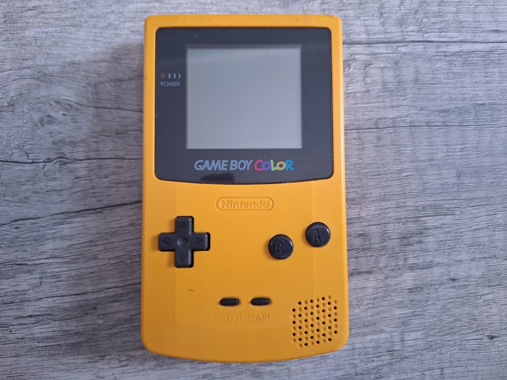 Konsola Nintendo Game Boy Color ŻÓŁTA