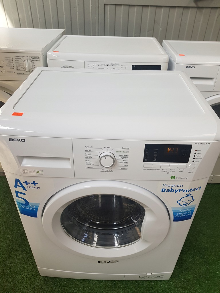 Pralka Beko Slim 45cm 5kg Polskie Menu Super Stan