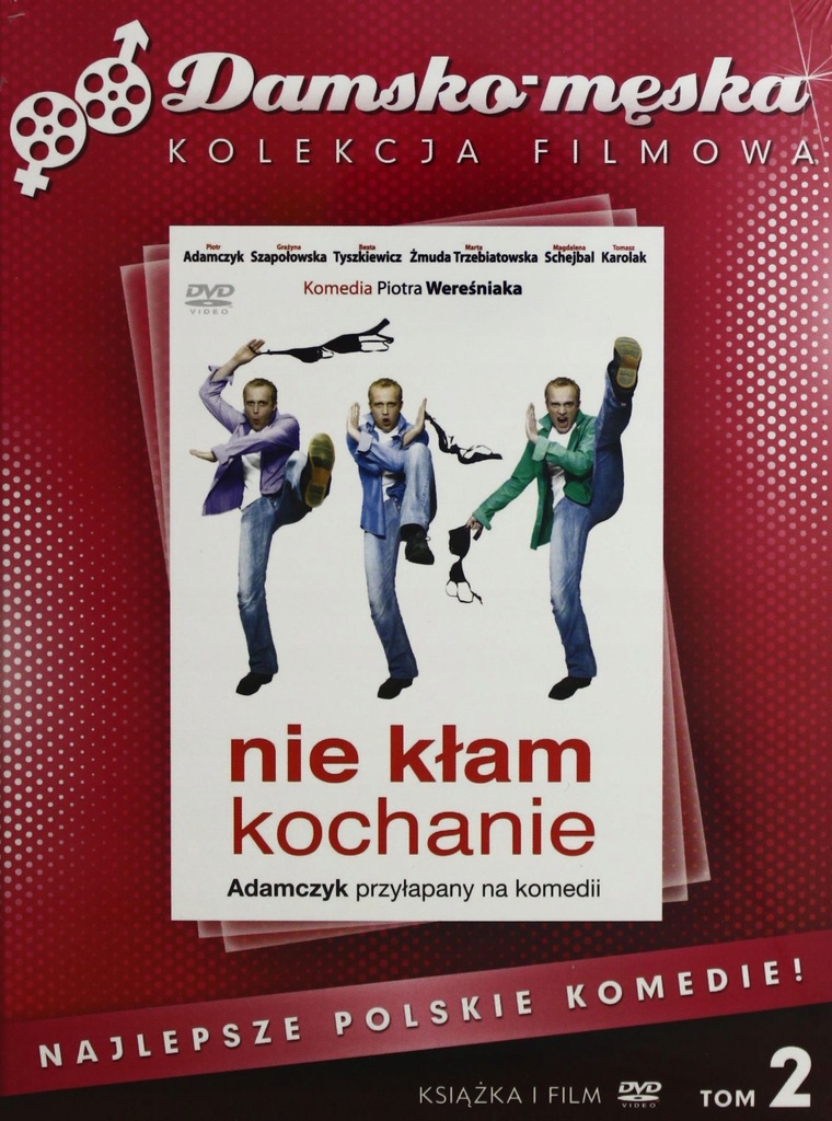 NIE KŁAM KOCHANIE płyta DVD Nowa, Folia