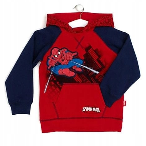 DISNEY Bluza SPIDERMAN 104 , 3-4 L