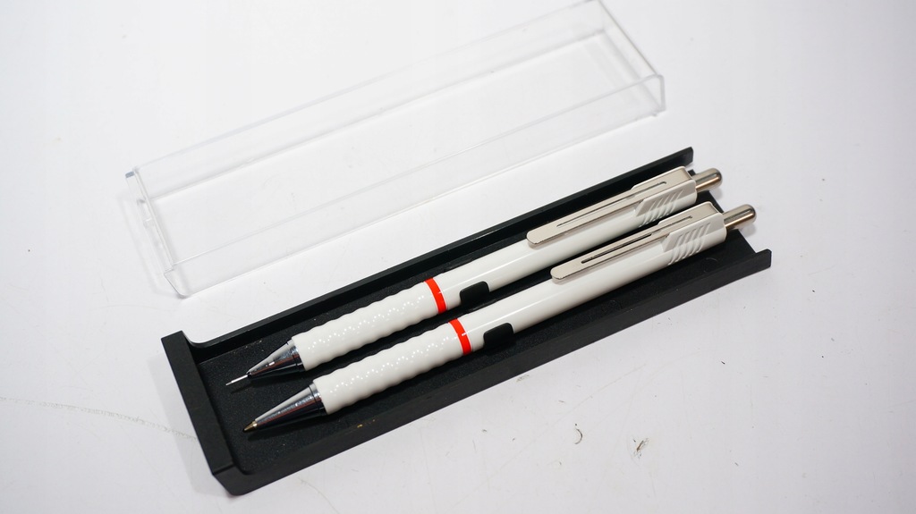 Retro Zestaw Długopis + Ołówek Automatyczny Rotring Biały