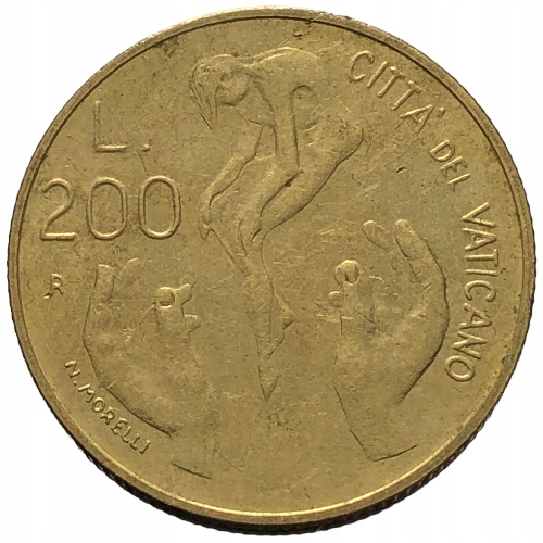 55728. Watykan - 200 lirów - 1983 r.