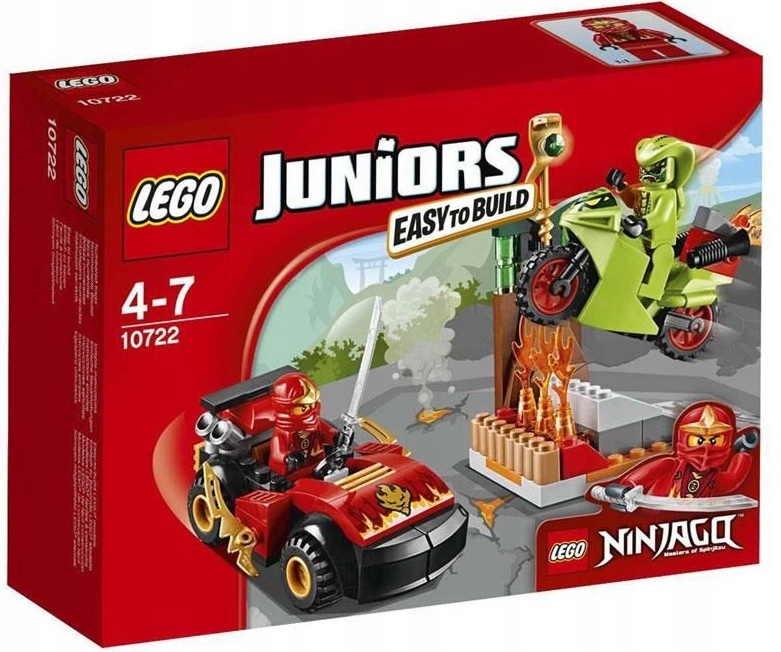 Lego 10722 Juniors Starcie z wężem