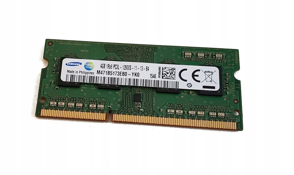 pamięć RAM 4GB Samsung DDR3L M471B5173EB0-YK0