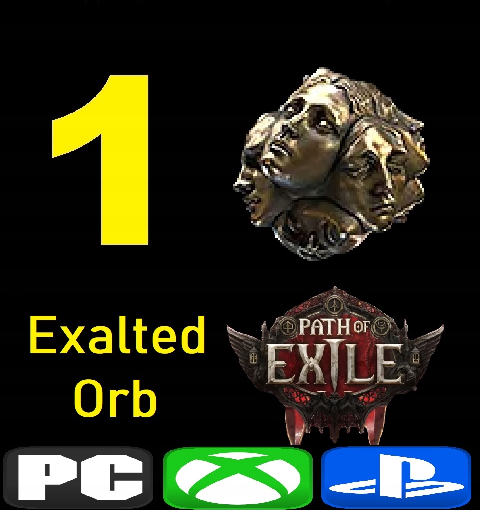 1x Exalted Orb Path of Exile 2 PoE2 Early Access Standard