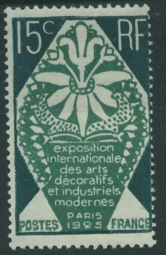 Francja 15 cent - Paris 1925 r Exposition