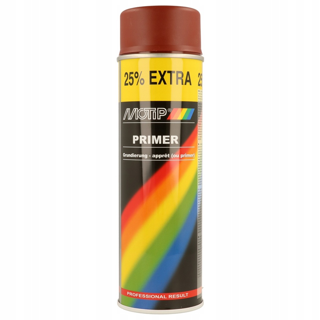 Motip rally paint podklad czerwony 500ml - MOTIP 004055