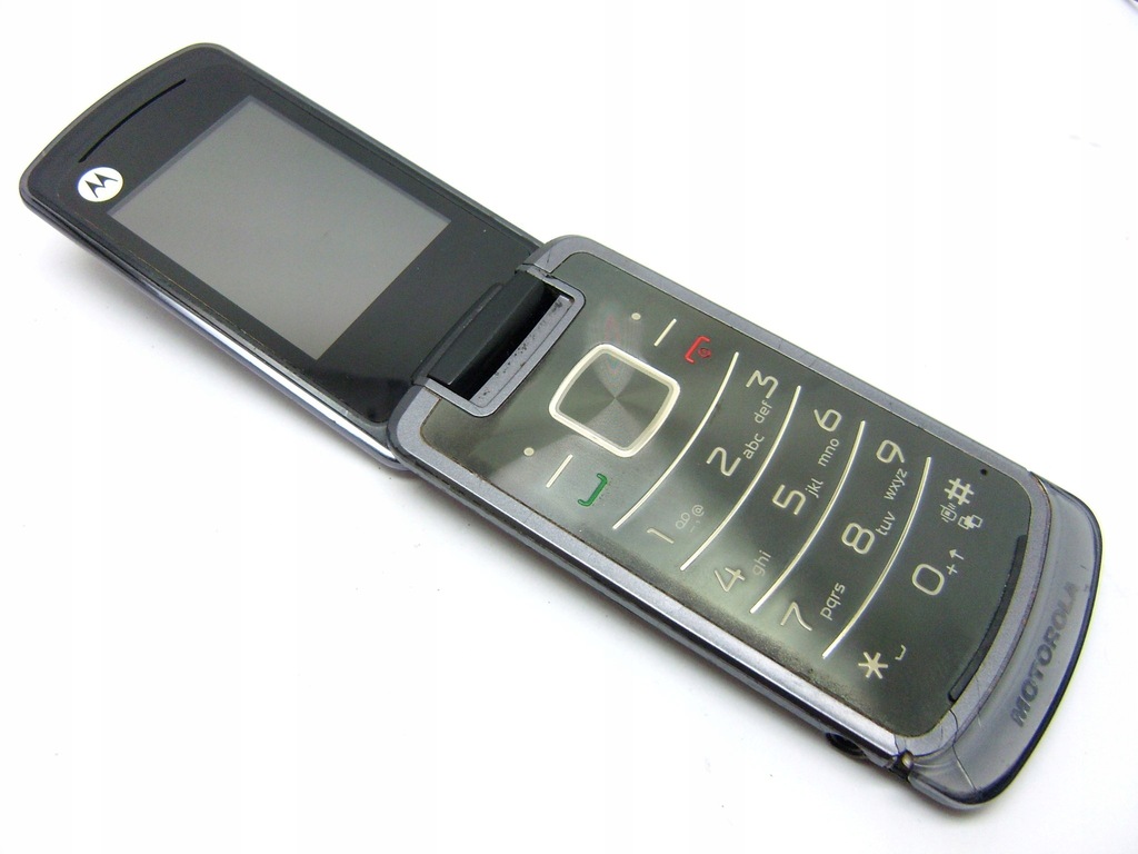 CZARNY TELEFON MOTOROLA GLEAM Z KLAPKĄ