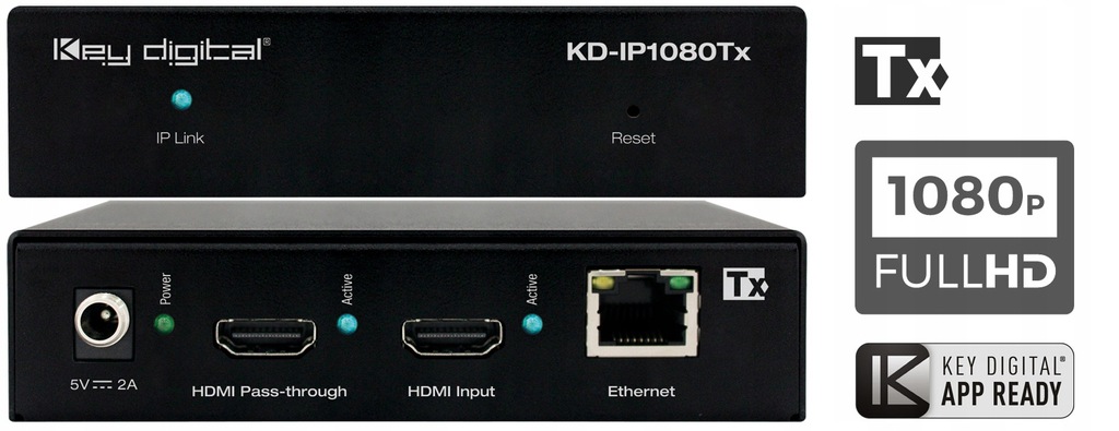 KEY DIGITAL Nadajnik HDMI over IP KD-IP1080Tx