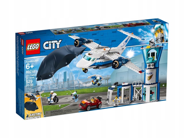 Klocki LEGO City Baza policji powietrznej 60210